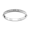 Alliance Brillaxis facettée or blanc 18 carats