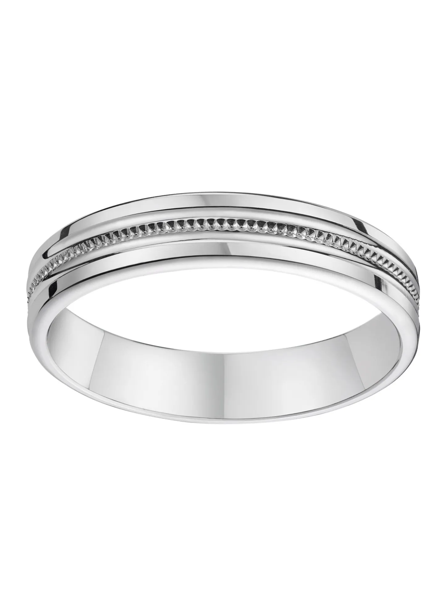 Alliance Brillaxis liseré central or 9 carats