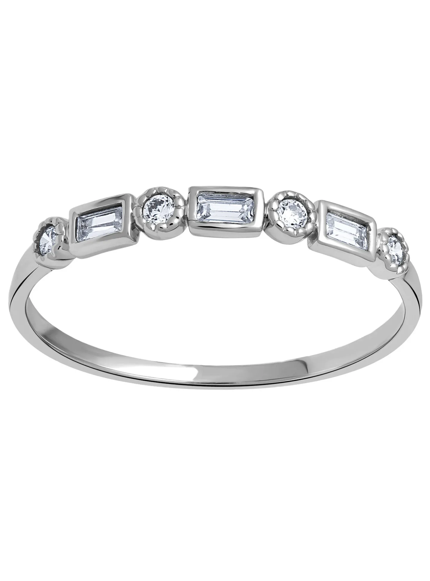 Alliance Brillaxis or blanc 18 carats oxydes