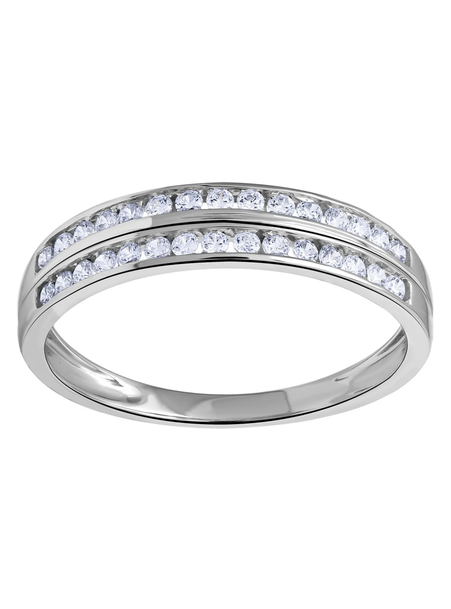 Alliance Brillaxis or blanc double rang oxydes