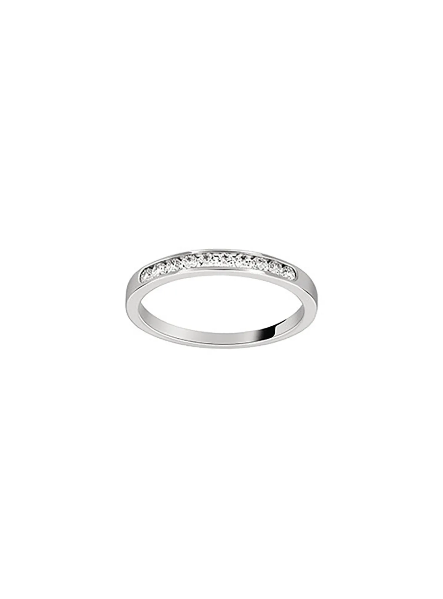 Alliance Gravity en or blanc 18 carats diamants