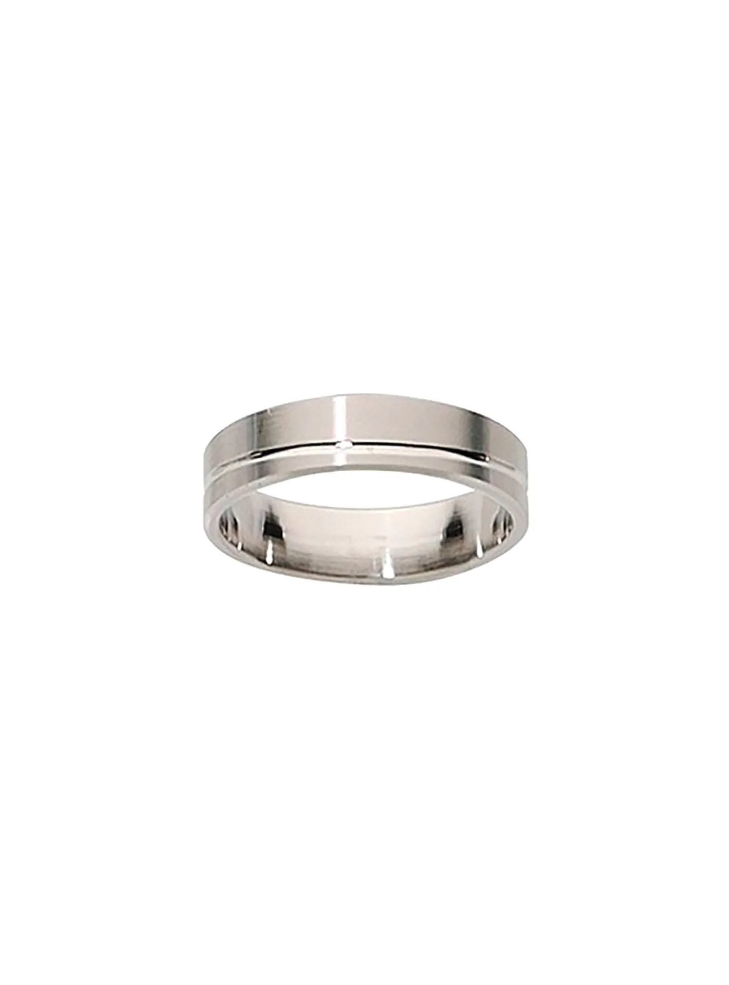 Alliance homme Brillaxis platine brossée