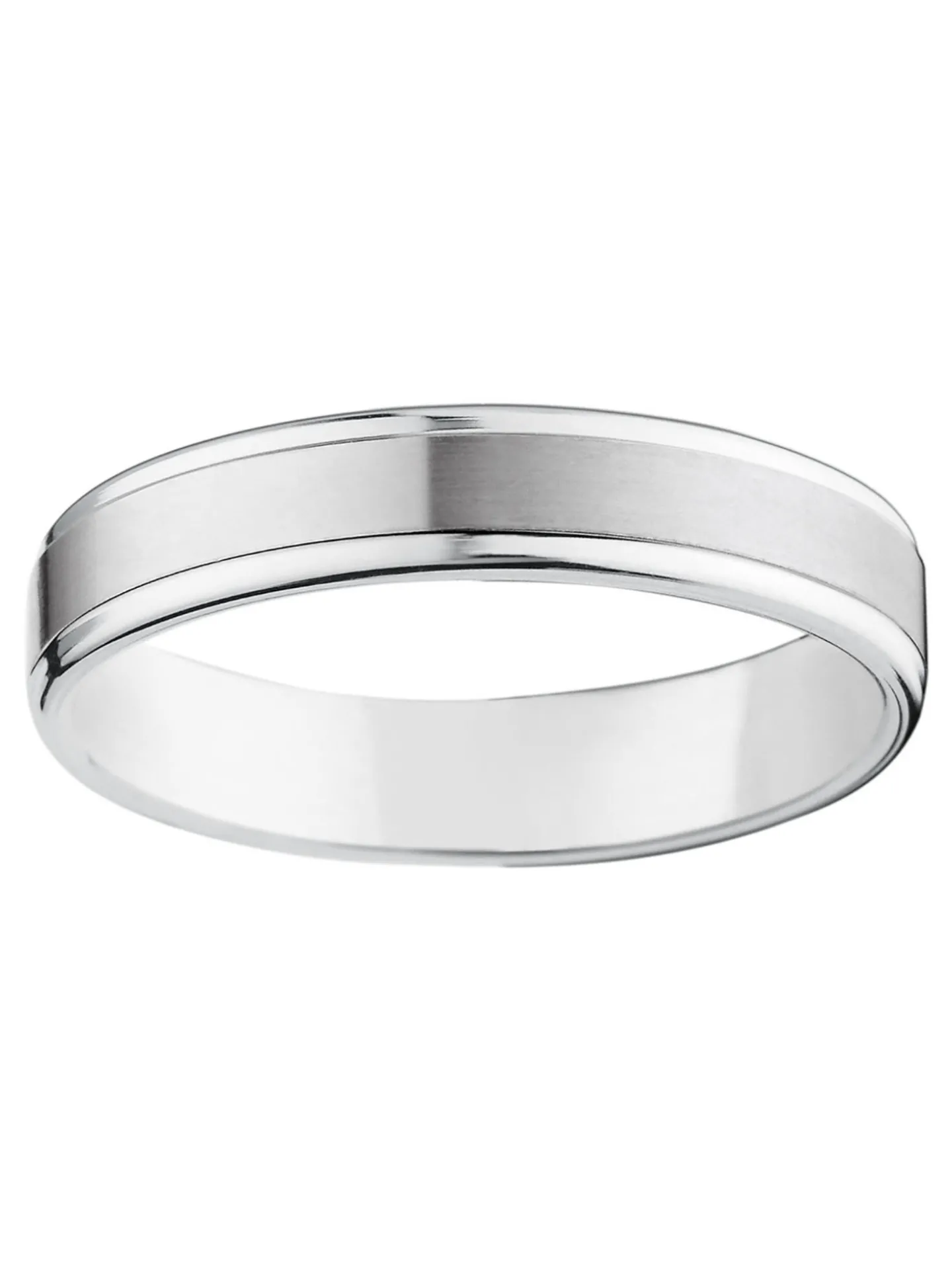 Alliance moderne or 18 carats finition brossée