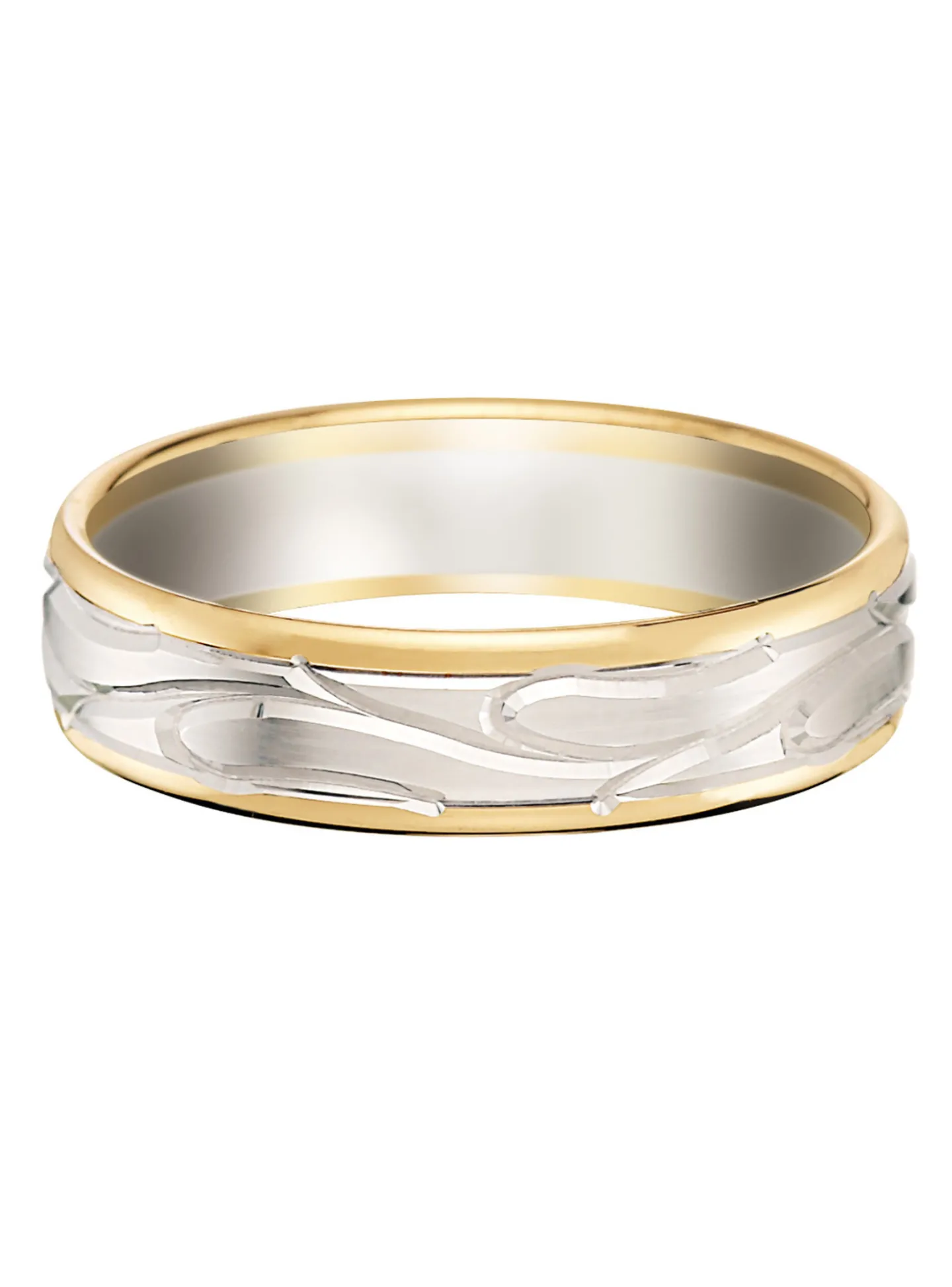 Alliance moderne or 18 carats
