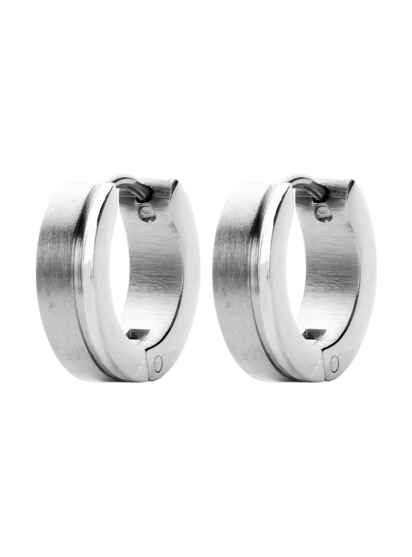 Anneaux d'oreilles Brillaxis acier