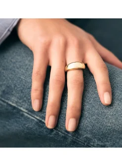 Bague Agatha Alexine argent doré T54