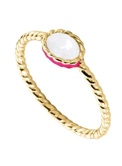 Bague Agatha Atma dorée nacre