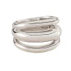 Bague Agatha Trijonc argent rhodié
