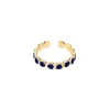 Bague Bangle Up Lumi bleu nuit