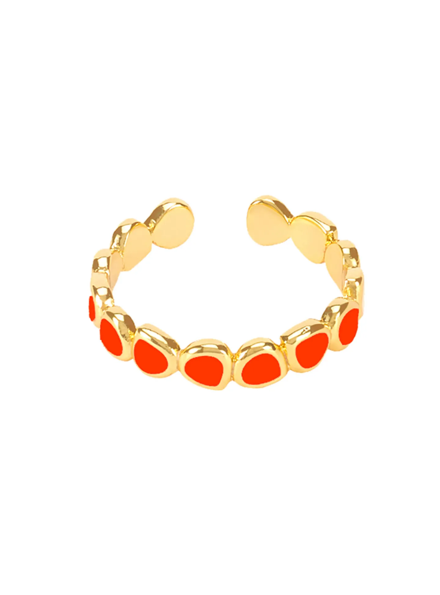 Bague Bangle Up Lumi tangerine