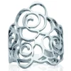 Bague Brillaxis arabesque argent
