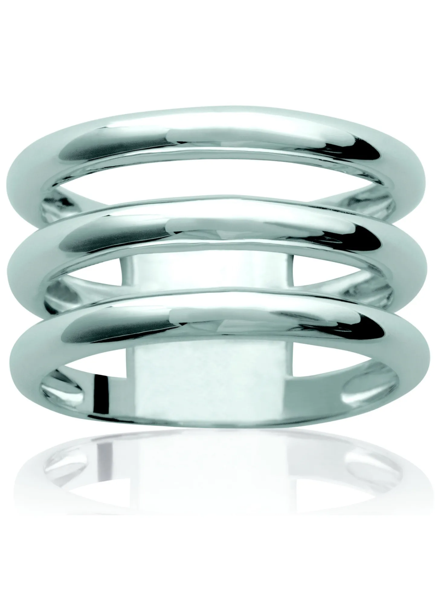 Bague Brillaxis argent 3 anneaux