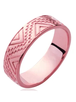 Bague Brillaxis inca plaqué or rose