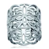 Bague Brillaxis large arabesque