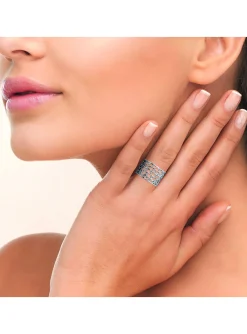 Bague Brillaxis motif aztèque