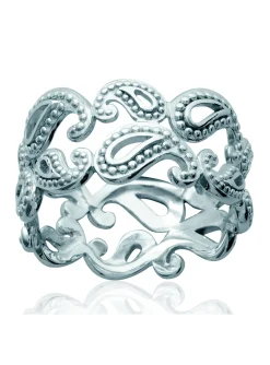 Bague Brillaxis motif filigrane