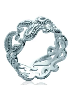 Bague Brillaxis motif filigrane