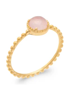Bague Brillaxis Quartz Rose