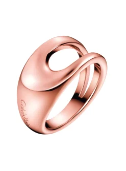 Bague Calvin Klein Shade rosé 6.