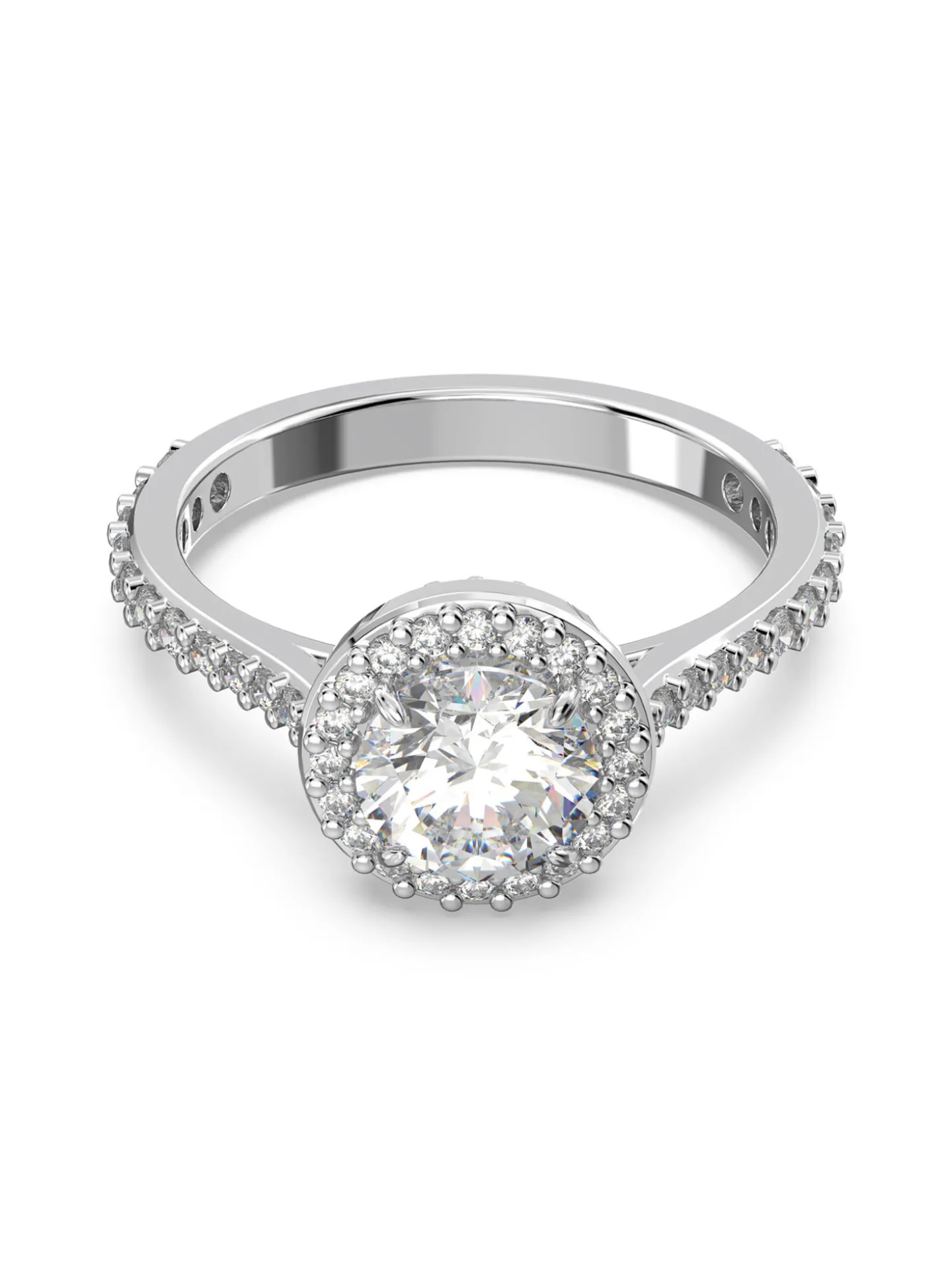 Bague cocktail Swarovski Constella ronde 52