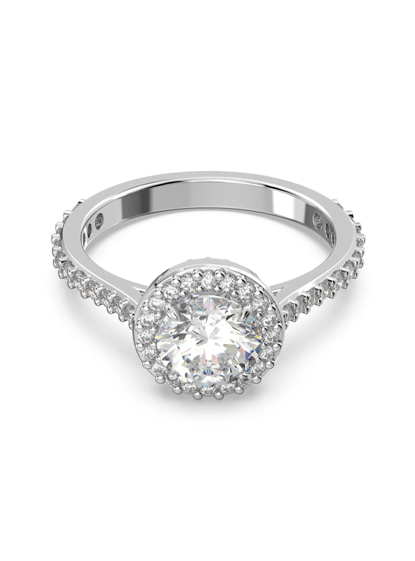 Bague cocktail Swarovski Una Angelic 55