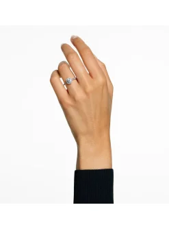 Bague cocktail Swarovski Constella ronde 52