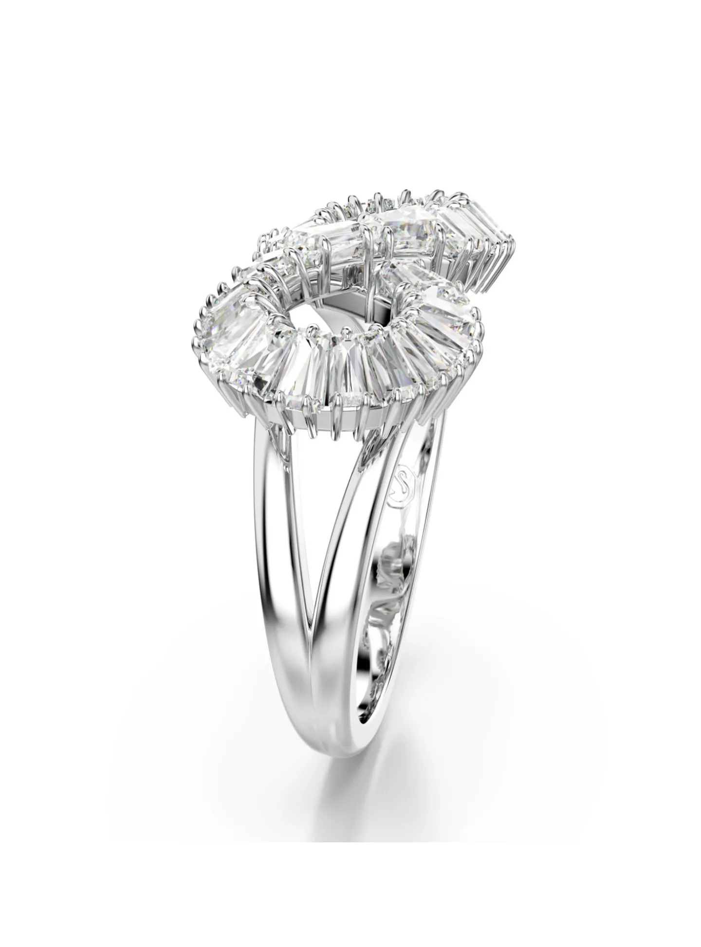 Bague cocktail Swarovski Hyperbola Infini T55