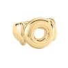 Bague large Agatha Alma argent doré T60