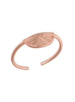 Bague Les Cadettes Cumulables Ibiza rosée M