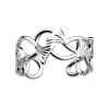 Bague Les Cadettes Flamenco argentée
