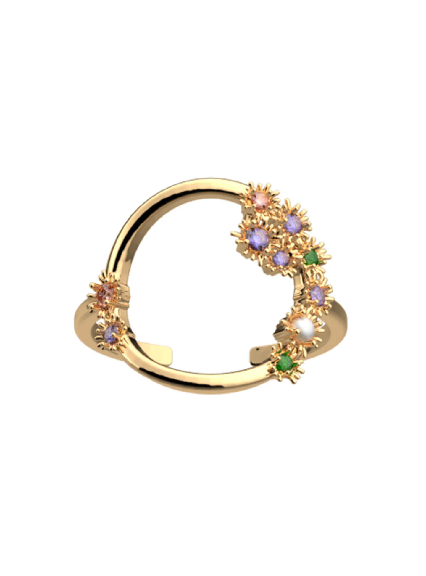 Bague Les Cadettes Fleur de cactus