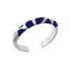 Bague Les Cadettes Girafe bandeau bleu
