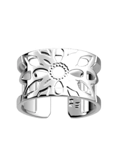 Bague Les Georgettes Dahlia argentée_x005f_x000D_12mm
