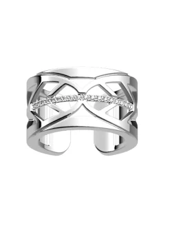 Bague Les Georgettes Faucon argentée 12 mm_x005f_x000D_Collection Les Précieuses