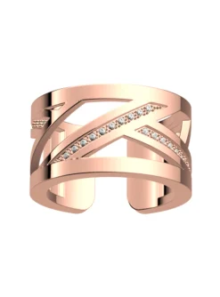 Bague Les Georgettes Les Précieuses Ruban rosée 12mm