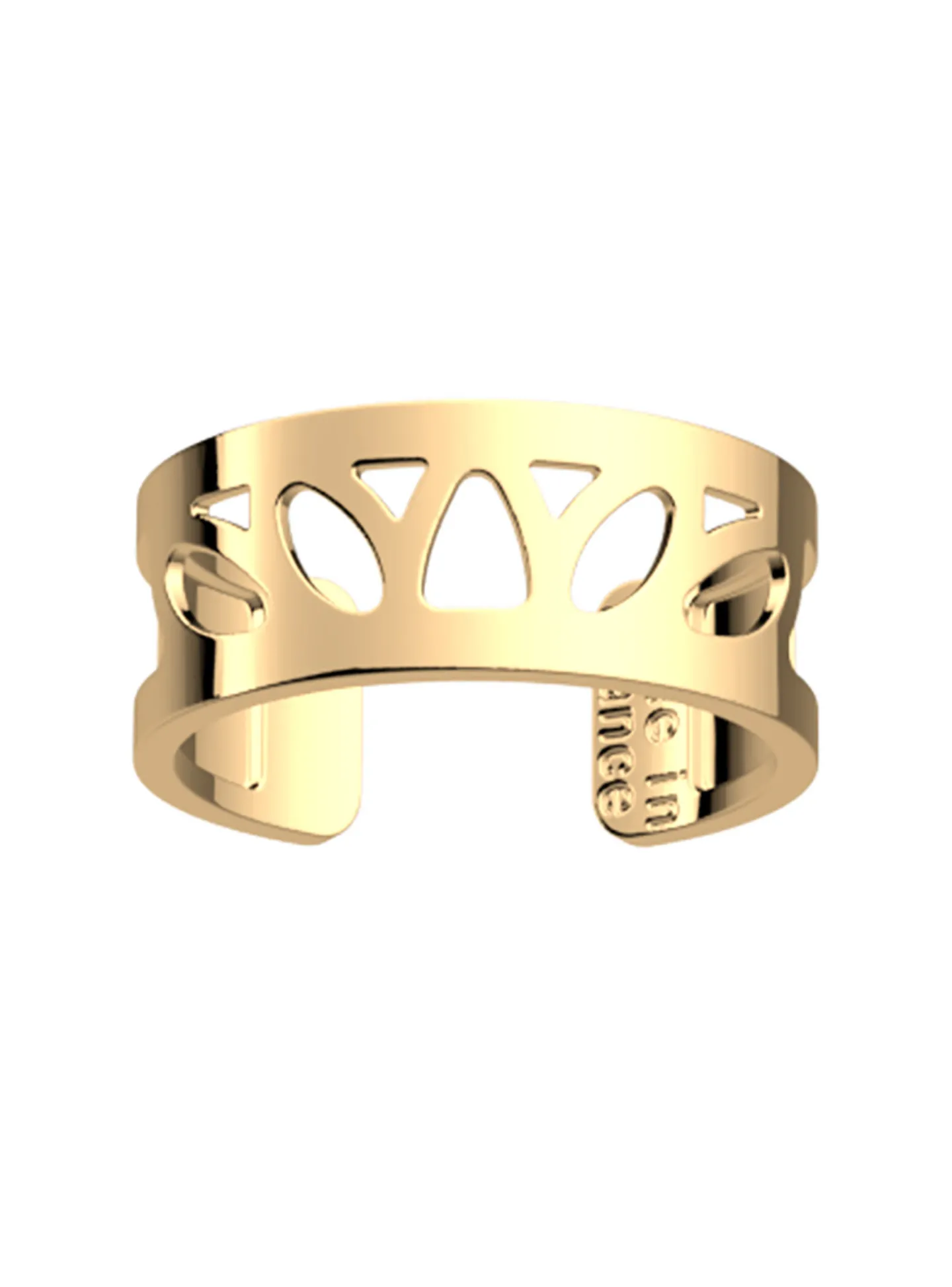 Bague Les Georgettes Lotus dorée 8mm