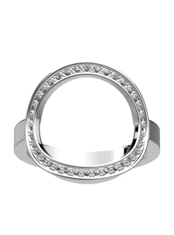 Bague Les Georgettes Pure argentée 16mm_x005f_x000D_collection Les Précieuses