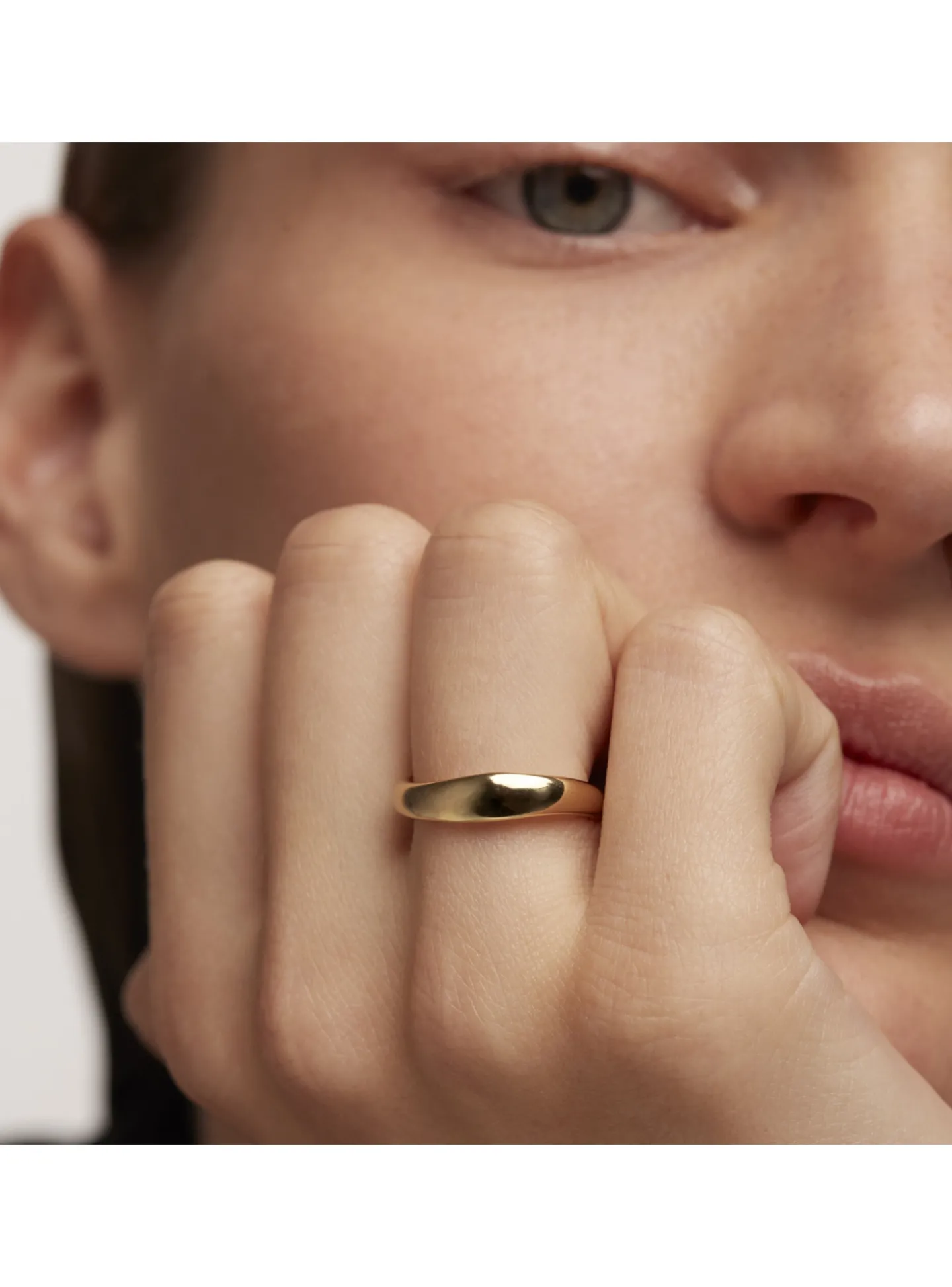 Bague PdPaola Pirouette Gold en argent - taille 52