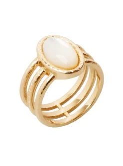 Bague Saunier Aussière dorée