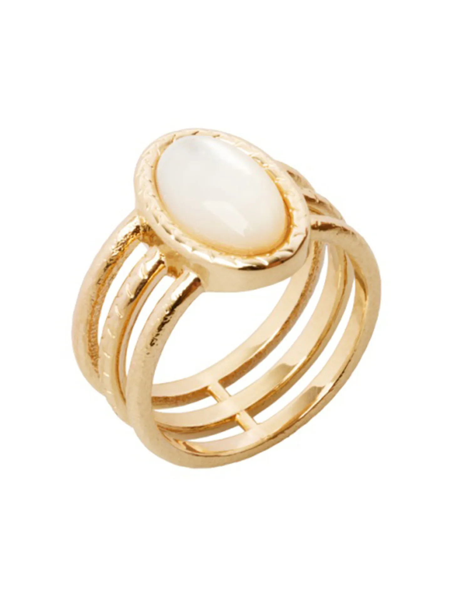Bague Saunier Aussière dorée