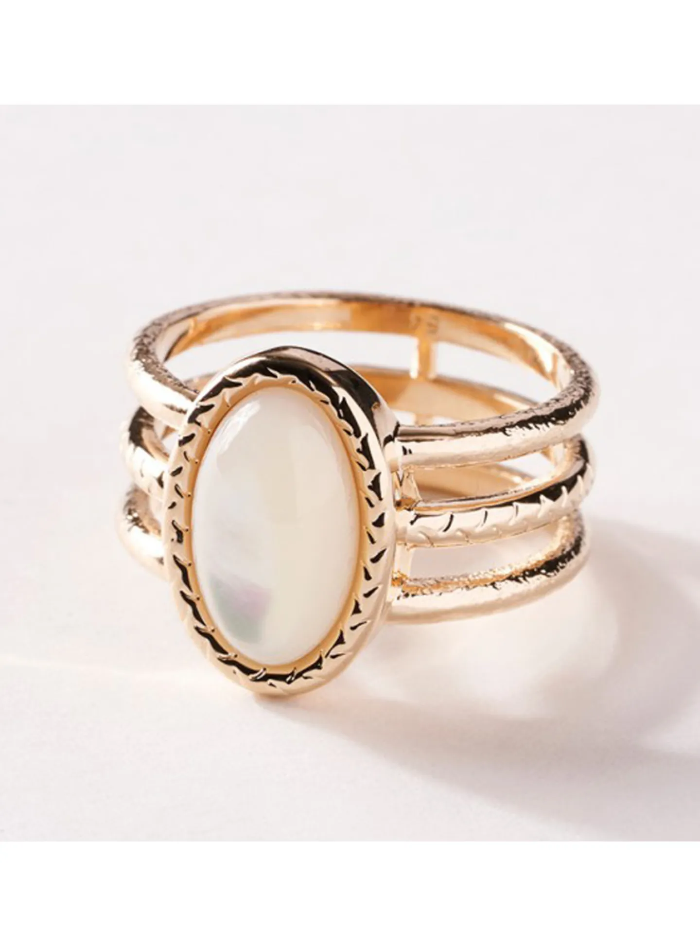 Bague Saunier Aussière dorée