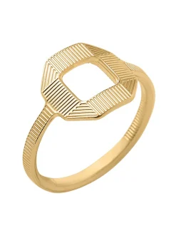 Bague Saunier Cisèle plaqué or