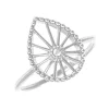 Bague Saunier Osier en argent