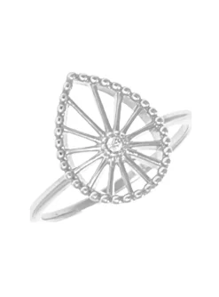 Bague Saunier Osier en argent