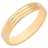 Bague Saunier plaqué or Tavillon