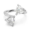 Bague Swarovski Attract Heart 55
