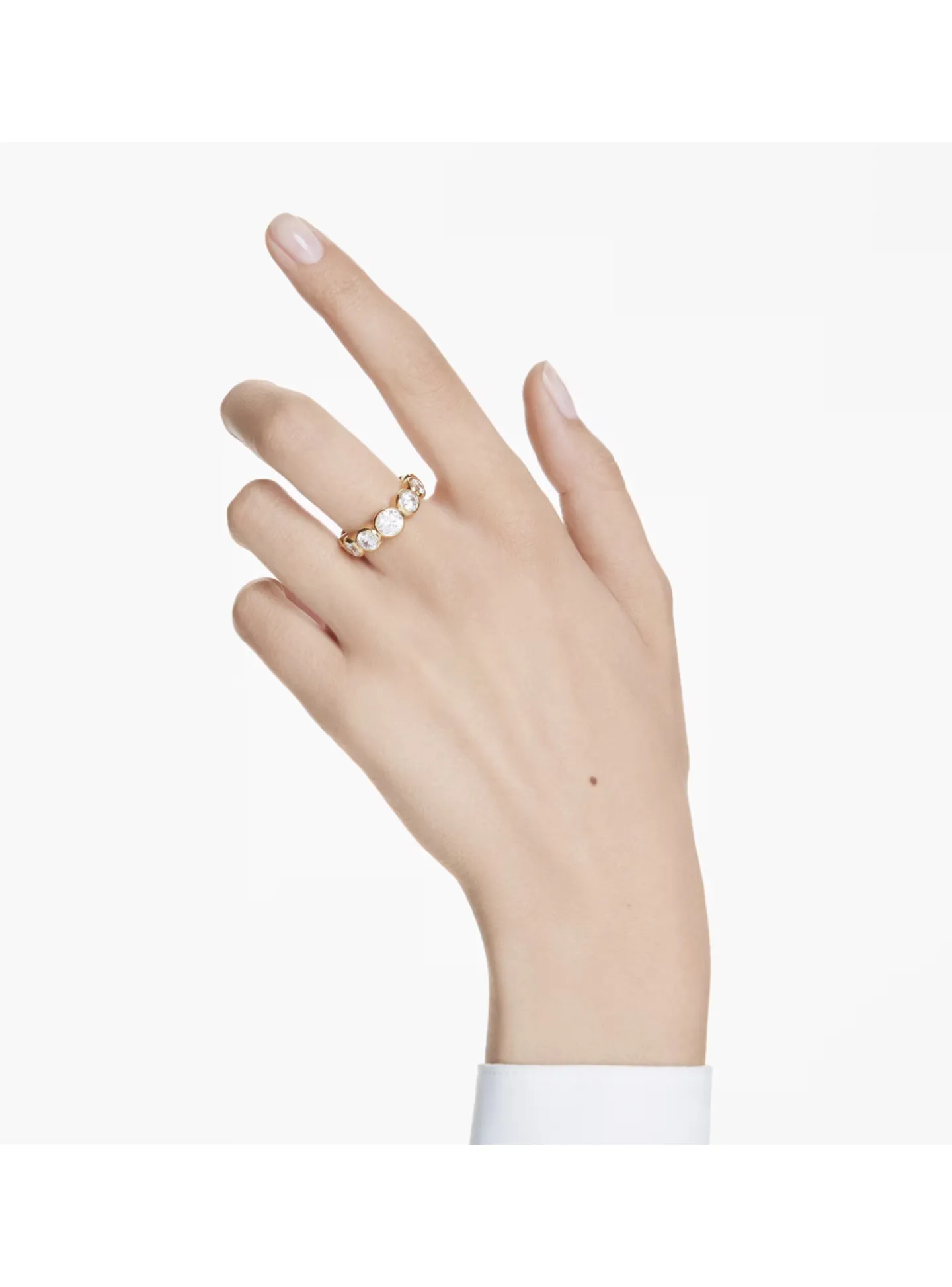 Bague Swarovski Imber doré T58