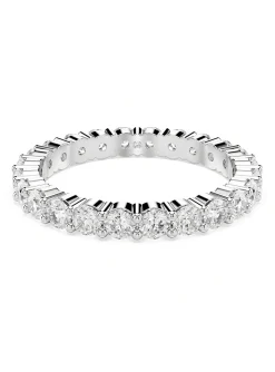 Bague Swarovski Matrix argentée 55