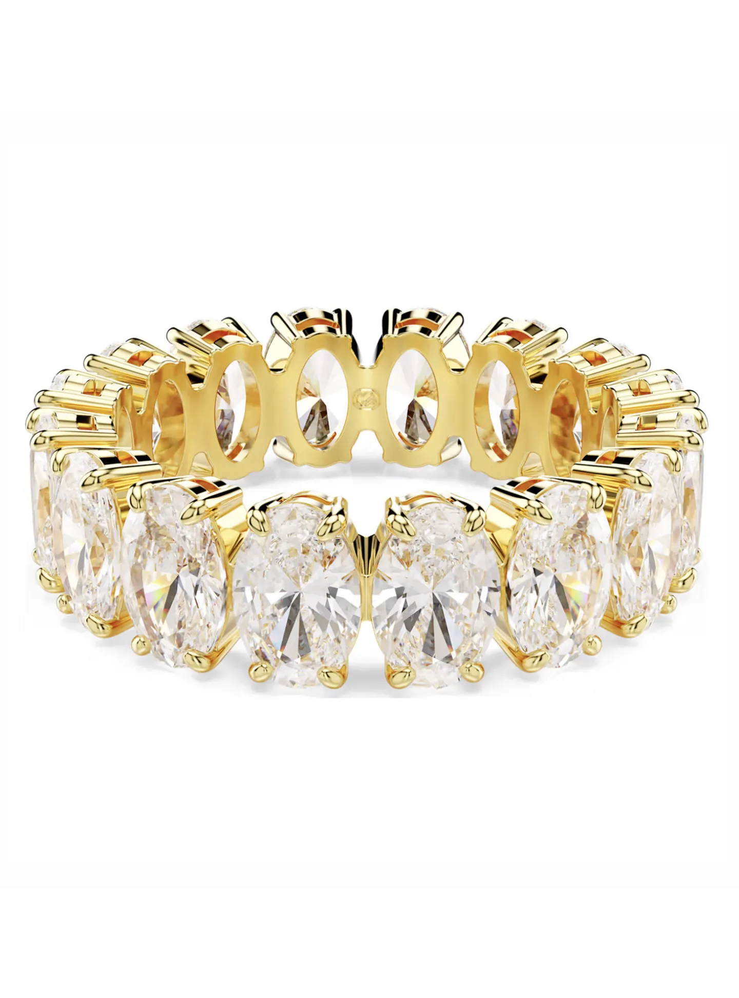 Bague Swarovski Matrix dorée taille ovale 55