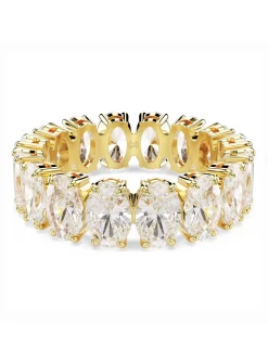 Bague Swarovski Matrix dorée taille ovale 58